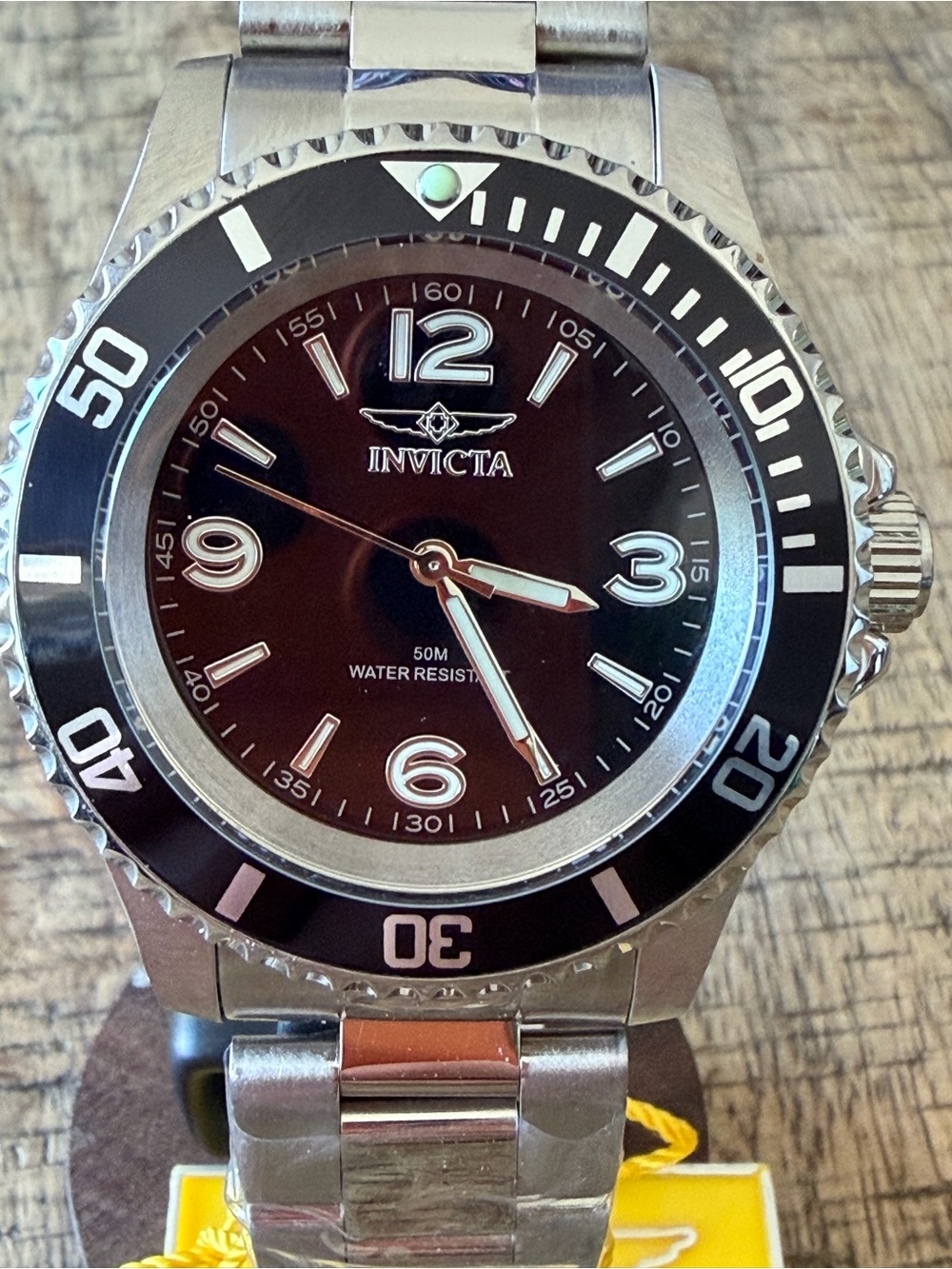 NEW Invicta Specialty Rowan Stainless Steel Dive Watch 40mm - Black Dial NIB! - Picture 2 of 9